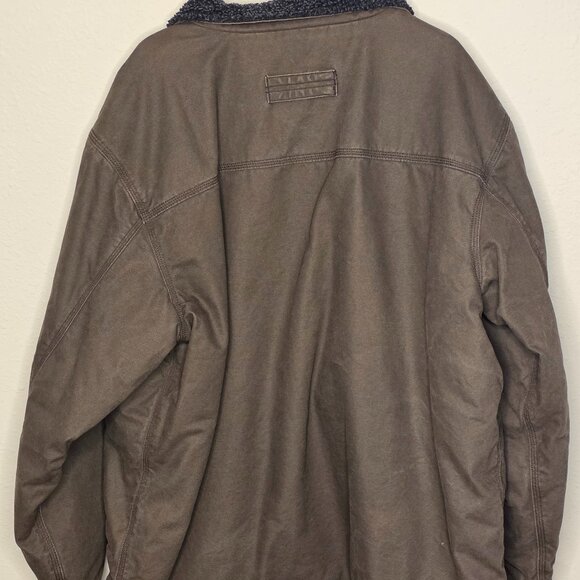 Dri-Duck Endeavor Heavy Canvas with Sherpa Lined Inside Men's Jacket - Picture 2 of 8